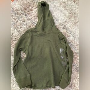 Green Gap Sweater Hoodie